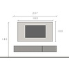 Infinity 2.0 Travertin/Kadiz Eiken TV Meubel Set 280 Infinity 2.0 Travertin/Kadiz Eiken TV Meubel Set 280