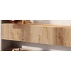 Infinity 2.0 Travertin/Kadiz Eiken TV Meubel Set 280 Infinity 2.0 Travertin/Kadiz Eiken TV Meubel Set 280