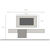 Infinity 2.0 Brons/Cashmere/Eiken TV Meubel Set 282 Infinity 2.0 Brons/Cashmere/Eiken TV Meubel Set 282