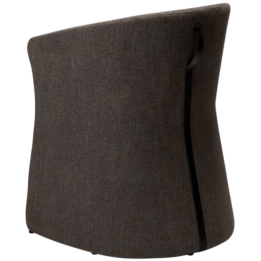 Aura Bruin Bouclé Armstoel Aura Bruin Bouclé Armstoel