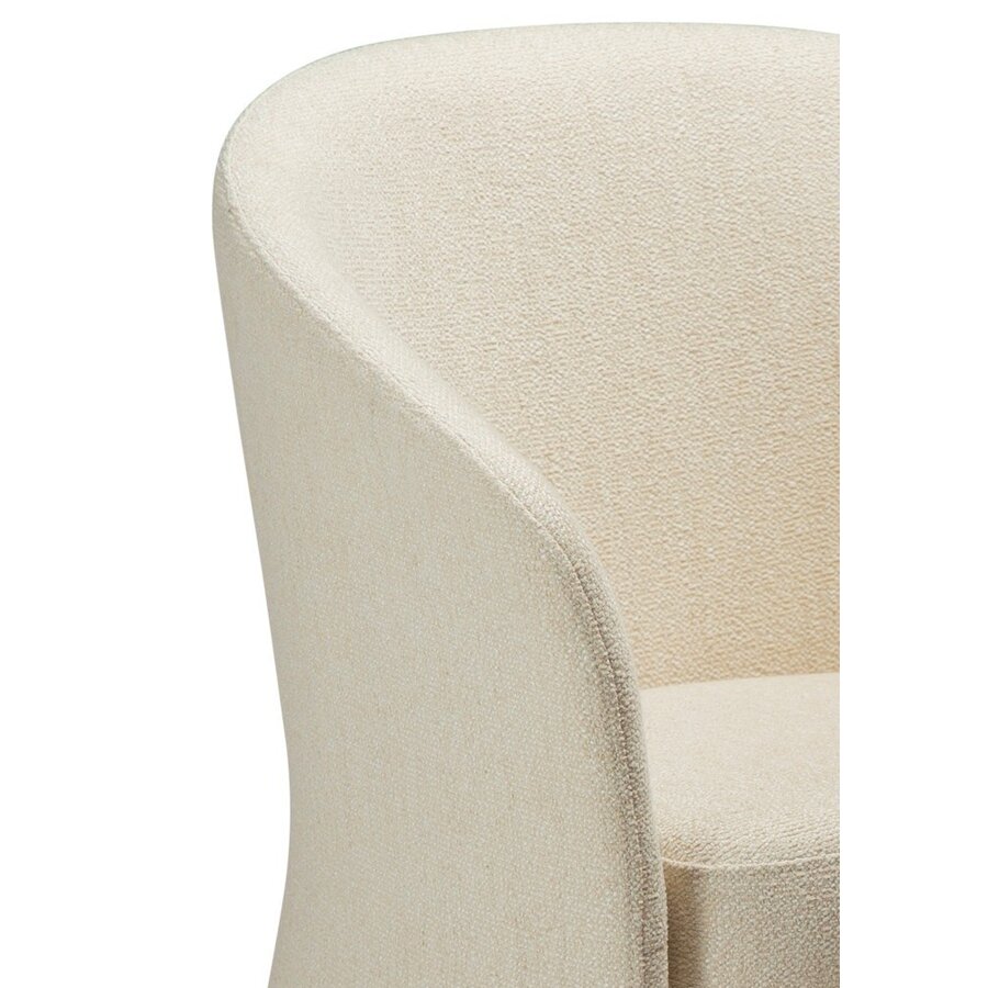 Aura Beige Bouclé Armstoel Aura Beige Bouclé Armstoel