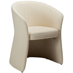 Dan Form Aura Beige Bouclé Armstoel Dan Form Aura Beige Bouclé Armstoel