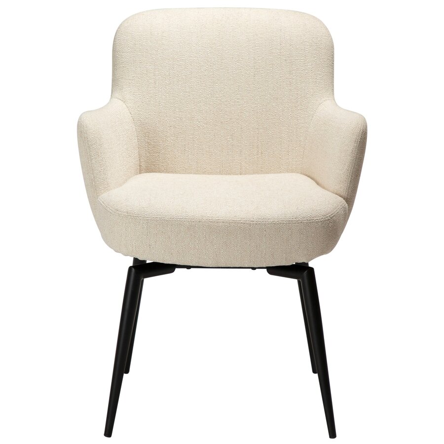 Ethos Draaistoel Beige Bouclé Ethos Draaistoel Beige Bouclé