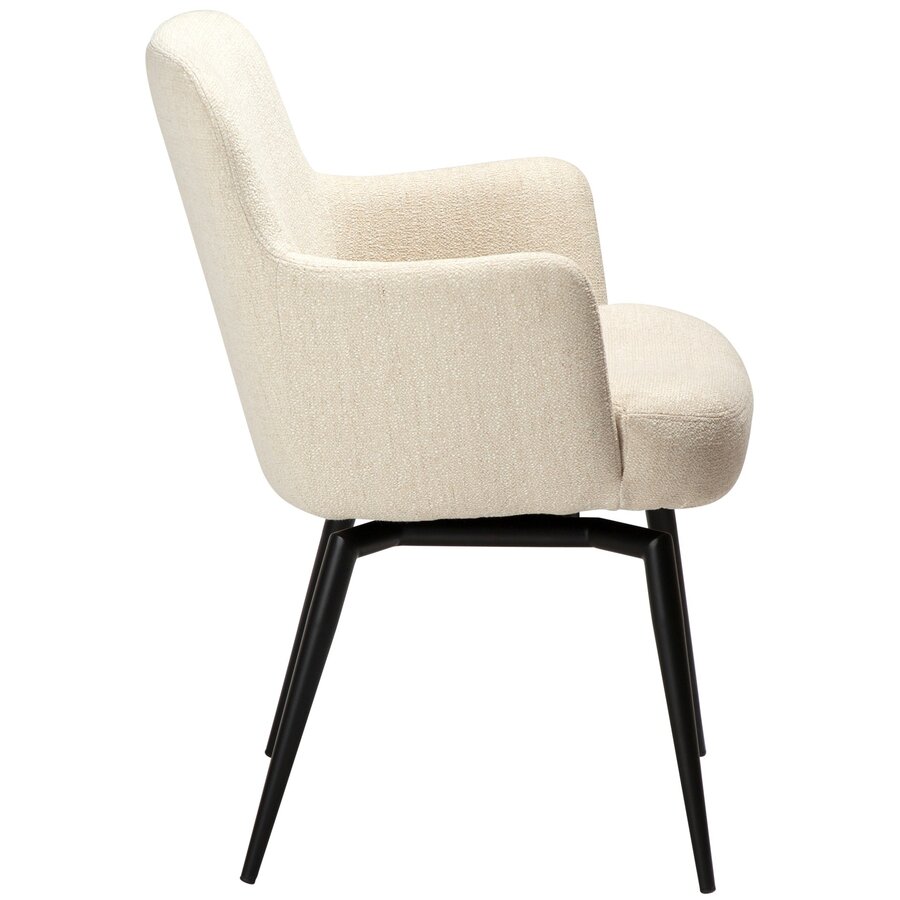 Ethos Draaistoel Beige Bouclé Ethos Draaistoel Beige Bouclé
