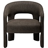 Splendor Bruin Bouclé Loungestoel Splendor Bruin Bouclé Loungestoel