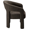 Splendor Bruin Bouclé Loungestoel Splendor Bruin Bouclé Loungestoel