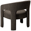 Splendor Bruin Bouclé Loungestoel Splendor Bruin Bouclé Loungestoel