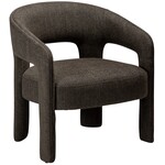 Dan Form Splendor Bruin Bouclé Loungestoel Dan Form Splendor Bruin Bouclé Loungestoel