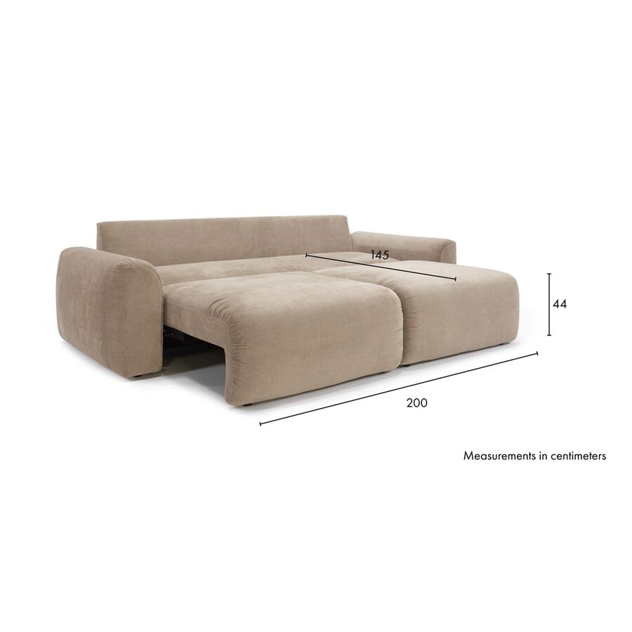 Norum Mocha Slaapbank Met Chunky Armleuningen Norum Mocha Slaapbank Met Chunky Armleuningen