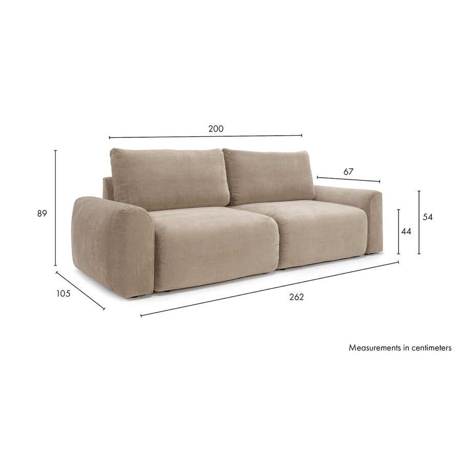 Norum Mocha Slaapbank Met Chunky Armleuningen Norum Mocha Slaapbank Met Chunky Armleuningen