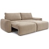 Norum Mocha Slaapbank Met Chunky Armleuningen Norum Mocha Slaapbank Met Chunky Armleuningen