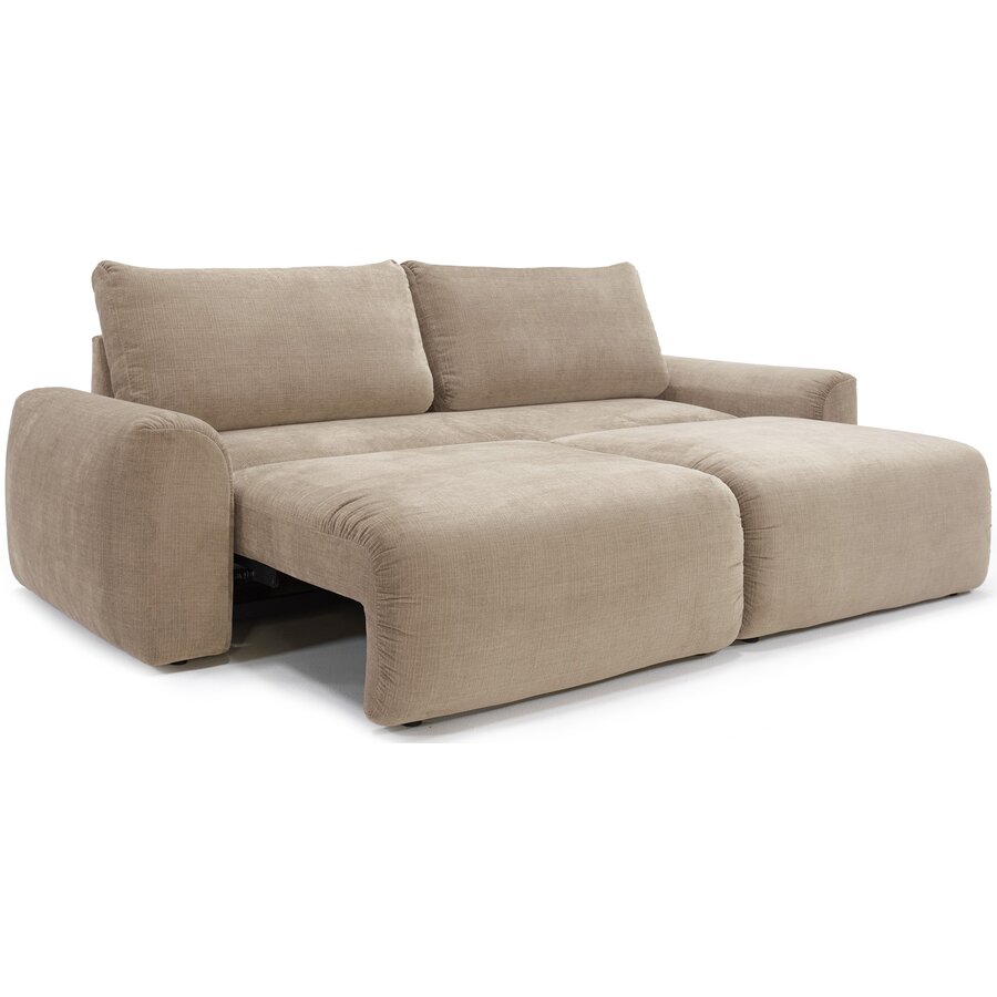 Norum Mocha Slaapbank Met Chunky Armleuningen Norum Mocha Slaapbank Met Chunky Armleuningen