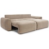 Norum Mocha Slaapbank Met Chunky Armleuningen Norum Mocha Slaapbank Met Chunky Armleuningen