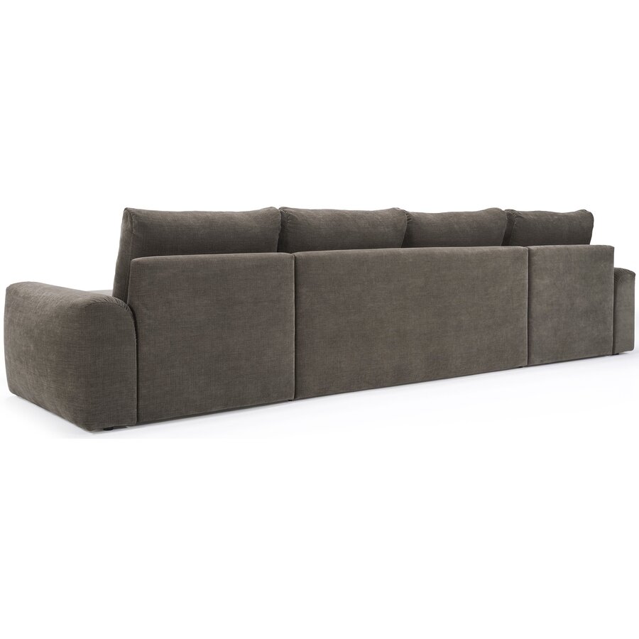 Norum Cederbruin U-Vorm Slaapbank Chunky Armleuningen Norum Cederbruin U-Vorm Slaapbank Chunky Armleuningen