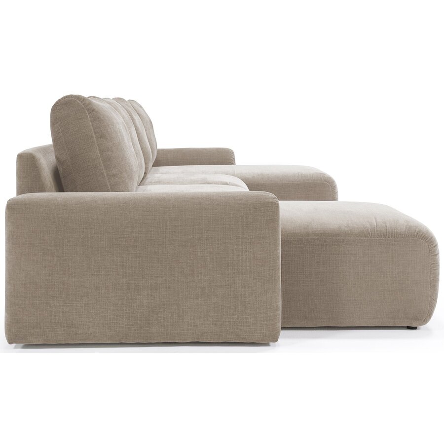 Norum Mocha U-Vorm Slaapbank Chunky Armleuningen Norum Mocha U-Vorm Slaapbank Chunky Armleuningen