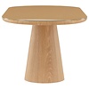 Castor 200 cm Ovale Eettafel Natural/Glas Castor 200 cm Ovale Eettafel Natural/Glas