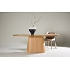 Castor 200 cm Ovale Eettafel Natural/Glas Castor 200 cm Ovale Eettafel Natural/Glas