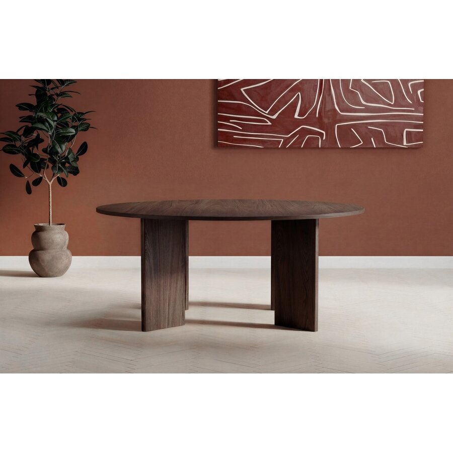 Graos Mocha Eettafel Rond Ø180 cm