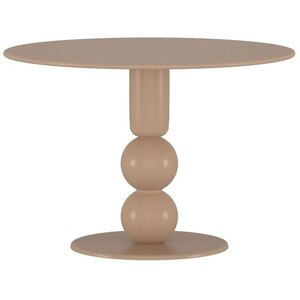 Hjem Interiors Boule Beige Eettafel Rond Ø110 cm Hjem Interiors Boule Beige Eettafel Rond Ø110 cm