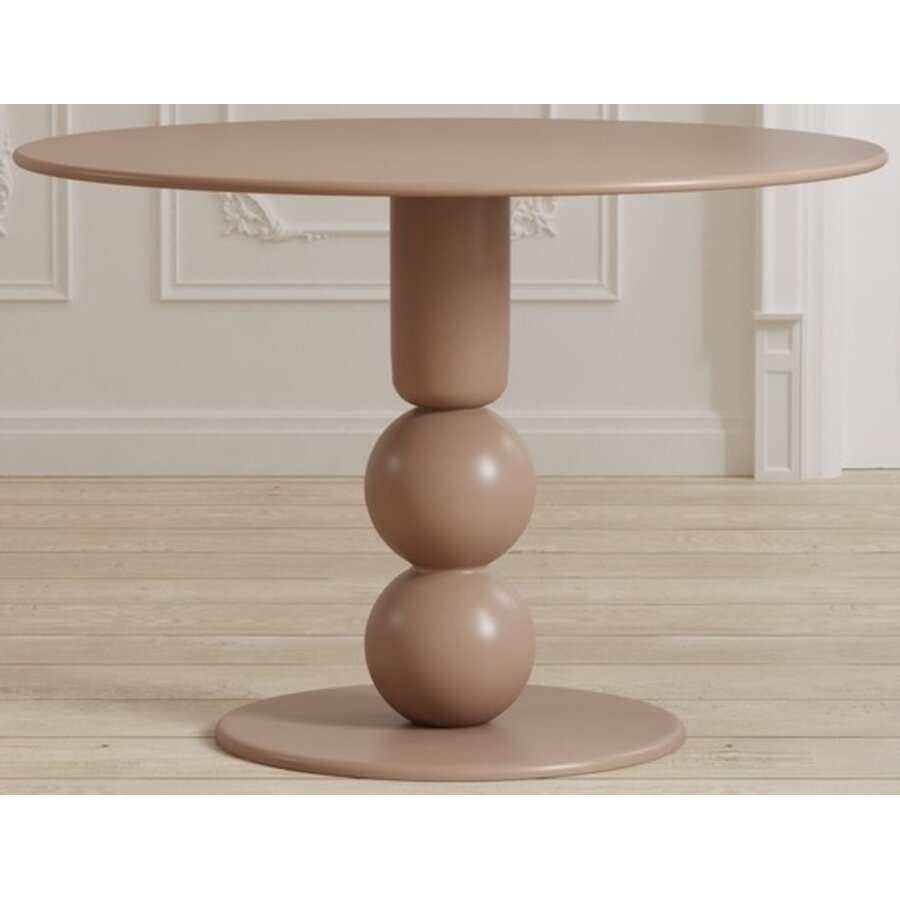 Boule Beige Eettafel Rond Ø110 cm