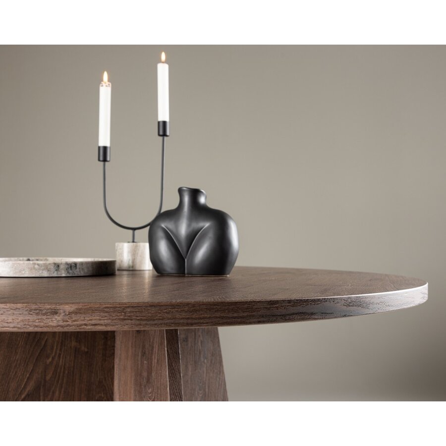 Bootcut Mocha Eettafel Rond Ø110 cm Bootcut Mocha Eettafel Rond Ø110 cm