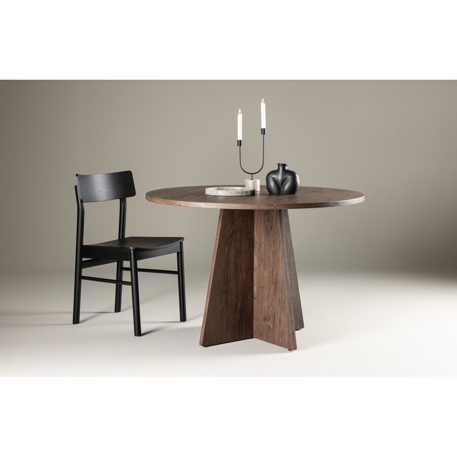 Bootcut Mocha Eettafel Rond Ø110 cm Bootcut Mocha Eettafel Rond Ø110 cm