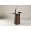 Austin Marmerlook/Glas Eettafel Rond Ø120 cm Austin Marmerlook/Glas Eettafel Rond Ø120 cm