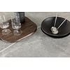 Austin Marmerlook/Glas Eettafel Rond Ø120 cm Austin Marmerlook/Glas Eettafel Rond Ø120 cm