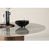 Austin Marmerlook/Glas Eettafel Rond Ø120 cm Austin Marmerlook/Glas Eettafel Rond Ø120 cm