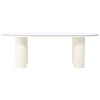 Havstenssund 220 cm Ovale Eettafel Wit Havstenssund 220 cm Ovale Eettafel Wit