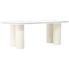 Havstenssund 220 cm Ovale Eettafel Wit Havstenssund 220 cm Ovale Eettafel Wit