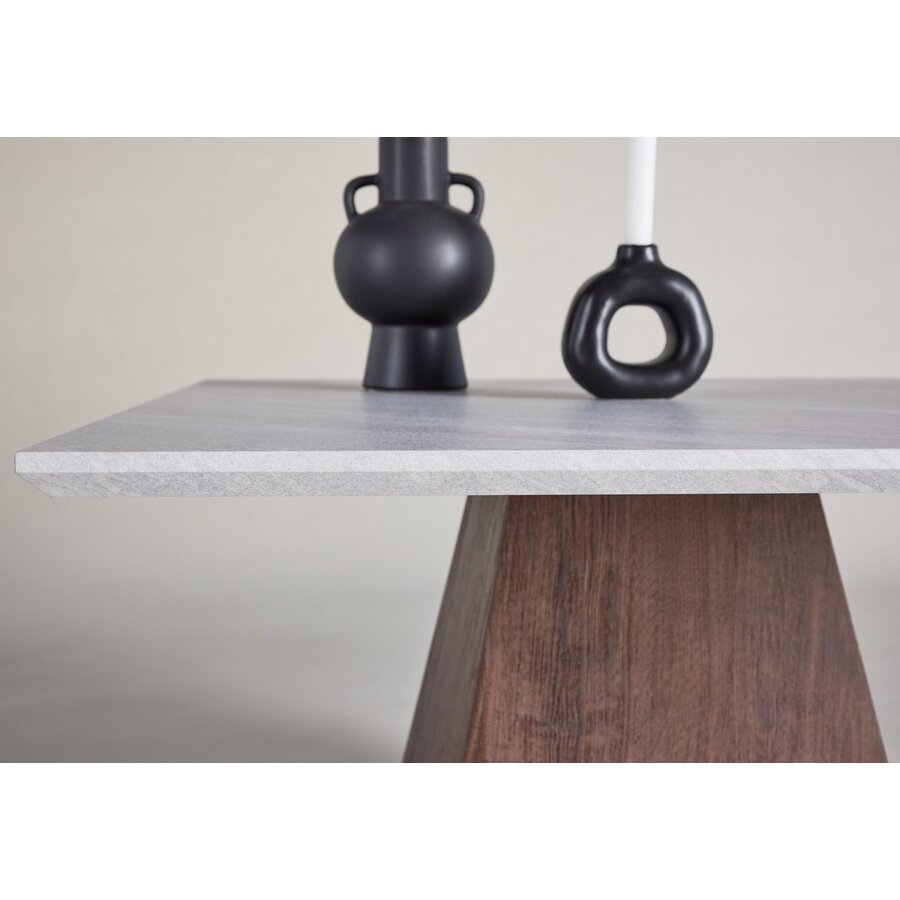 Cael Lichtgrijs Salontafel Vierkant 80x80 cm Cael Lichtgrijs Salontafel Vierkant 80x80 cm