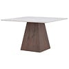 Cael Lichtgrijs Eettafel Vierkant 120x120 cm Cael Lichtgrijs Eettafel Vierkant 120x120 cm