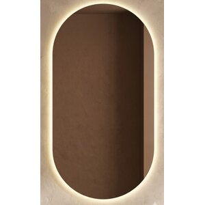 Oval Spiegel met Achterverlichting