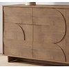 Zen Walnoot Dressoir met 4-Deuren