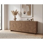 Benvenuto Design Zen Walnoot Dressoir met 4-Deuren