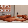 CozyPad Roest Oranje L-Vormige Hoekslaapbank CozyPad Roest Oranje L-Vormige Hoekslaapbank