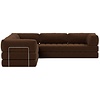 CozyPad Cappuccino Hoekslaapbank CozyPad Cappuccino Hoekslaapbank