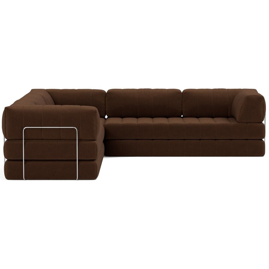 CozyPad Cappuccino Hoekslaapbank CozyPad Cappuccino Hoekslaapbank
