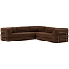 CozyPad Cappuccino Hoekslaapbank CozyPad Cappuccino Hoekslaapbank