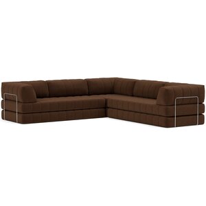 Innovation Living CozyPad Cappuccino Hoekslaapbank