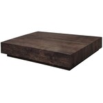 Hjem Interiors York Mocha Lage Salontafel Vierkant 80 x 80 cm