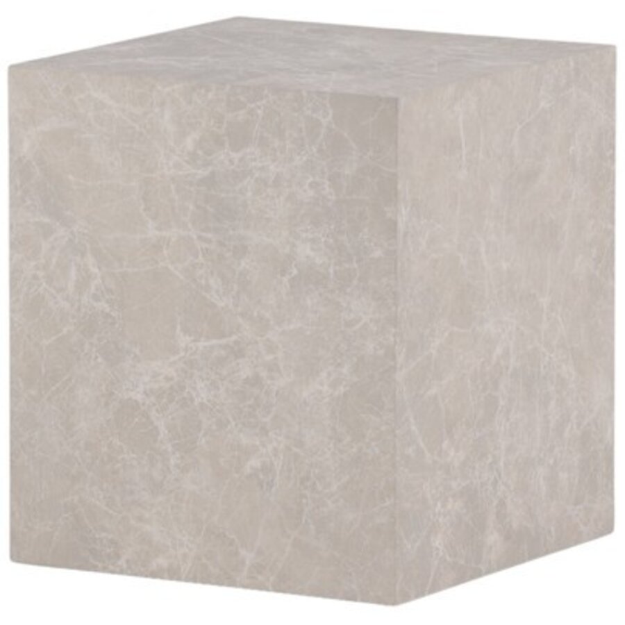 York Marmer Bijzettafel Vierkant 40x40 cm York Marmer Bijzettafel Vierkant 40x40 cm