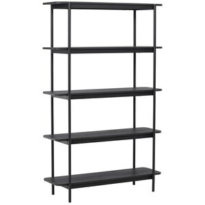 Hjem Interiors Heim Zwart Stellingkast H190 cm