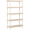 Heim White Wash Stellingkast H190 cm Heim White Wash Stellingkast H190 cm