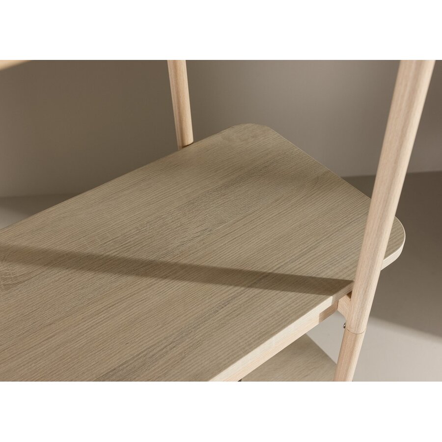 Heim White Wash Stellingkast H190 cm Heim White Wash Stellingkast H190 cm
