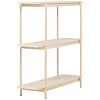 Heim White Wash Stellingkast H120 cm Heim White Wash Stellingkast H120 cm