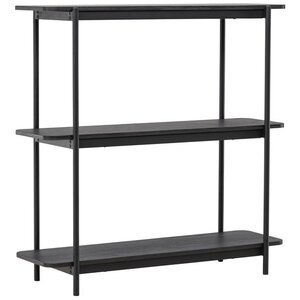Hjem Interiors Heim Zwart Stellingkast H120 cm