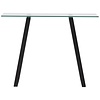 Horten Zwart/Glas Sidetable W100 cm Horten Zwart/Glas Sidetable W100 cm