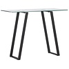 Horten Zwart/Glas Sidetable W100 cm Horten Zwart/Glas Sidetable W100 cm